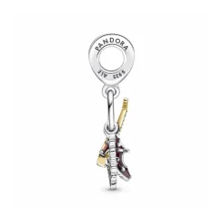 Pandora Charm Guitarra  Española, Abanico y Zapato  Flamenco