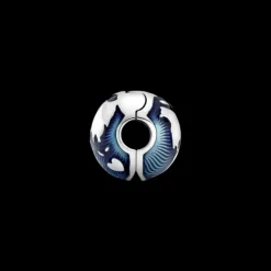 Pandora Clip Globo Azul Esmalte