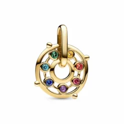 Pandora Colgante Chakras Recubimiento oro 14k
