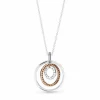 Pandora Collar Bicolor Logo Círculos
