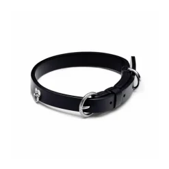 Pandora Collar para Mascota en tejido vegetal Negro sin cuero