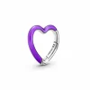 Pandora ME Conector Corazón Purpura