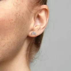 Pandora Pendientes Espoletas Elegancia Clásica