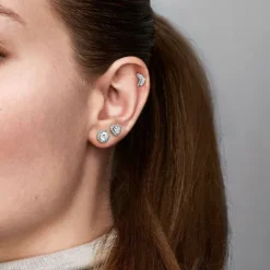 Pandora Pendientes Espoletas Elegancia Clásica