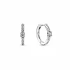 Pandora Pendientes Halo Brillantes