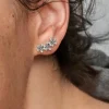 Pandora Pendientes Ramo Margaritas Deslumbrantes