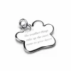 Pandora Placa Collar de Mascota Huella