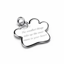 Pandora Placa Collar de Mascota Huella