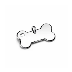Pandora Placa para Collar de Mascota Hueso de Perro Personalizable
