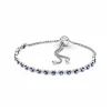 Pandora Pulsera Brillos Azules Transparente Cierre Deslizante - 599377C01