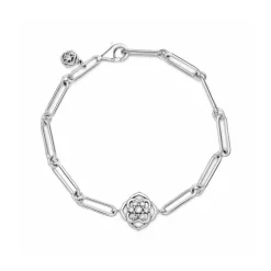 Pandora Pulsera Eslabones Pétalos de Rosa