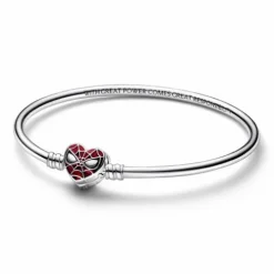 Pandora Pulsera Rígida Cierre Spider-Man de Marvel - 592324C01