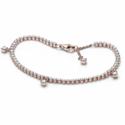 Pandora Pulsera Tenis Gotas Brillantes - 582401C01