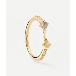 PDPAOLA Anillo Zena Gold - AN01-652