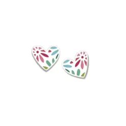 PENDIENTE CORAZON ULTICOLOR Agatha Ruiz de la Prada
