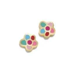 Pendientes bebé flor multicolor AGATHA RUIZ RUIZ DE LA PRADA