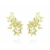 Pendientes Chantilly Maxi en plata dorada
