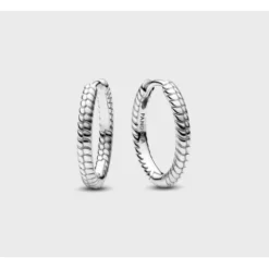 Pendientes de Aro Pandora Moments para Charm Pequeños