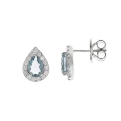 Pendientes Gota Azul SALVATORE