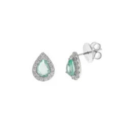 Pendientes Gota Espinela Verde SALVATORE