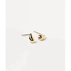 Pendientes Gota Mini  Oro 18k