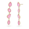 Pendientes gota rosa ANARTXY