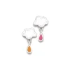 Pendientes lluvia nube blanca y gota AGATHA RUIZ DE LA PRADA