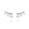 Pendientes Miranda en plata