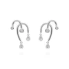 Pendientes MISTRAL piedras en plata