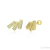 Pendientes Piercing Paris en Plata