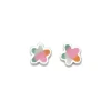 Pendientes presión flor Aqua pasteles AGATHA RUIZ DE LA PRADA