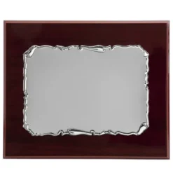 Placa Aluminio Trasera de Madera Personalizable - P-2072