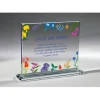 Placa Cristal Personalizada a Color - P-3005