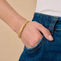 Pulsera Blossom Dorado  Agatha Paris