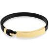 Pulsera Calvin Klein Dorada Cuero
