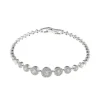 Pulsera Círculos Salvatore Plata
