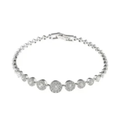 Pulsera Círculos Salvatore Plata