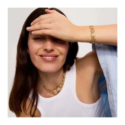 Pulsera de cadena Astree dorado