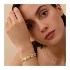 Pulsera de cadena Astree dorado