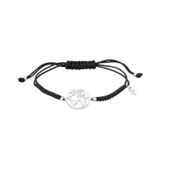 Pulsera hilo mundo Lotus Silver