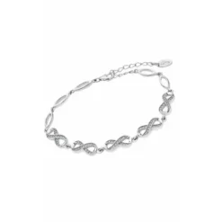 Pulsera infinito Lotus Silver