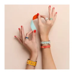 Pulsera Les Georgettes Hiboux 8mm Rose