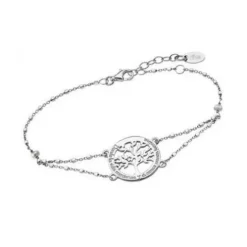 Pulsera Lotus Árbol Mensaje