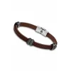 Pulsera Lotus Style Marrón