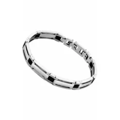 PULSERA LOTUS STYLE MEN IN BLACK LS1575-2/1 ACERO, HOMBRE
