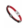 Pulsera Lotus Style Rojo- Negro