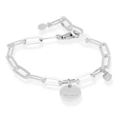 Pulsera Marina Garcia Plata Eslabones Personalizable
