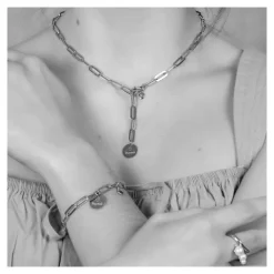 Pulsera Marina Garcia Plata Eslabones Personalizable