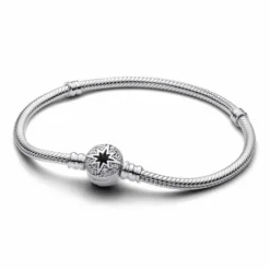 Pulsera Pandora Moments Cadena de Serpiente con Cierre de Estrella Polar - 593584C01