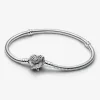 Pulsera Pandora Moments Cadena de Serpiente con Cierre Corazón Alado - Edición limitada Pandora - 593680C01